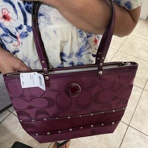 Brand new with tag Coach purse